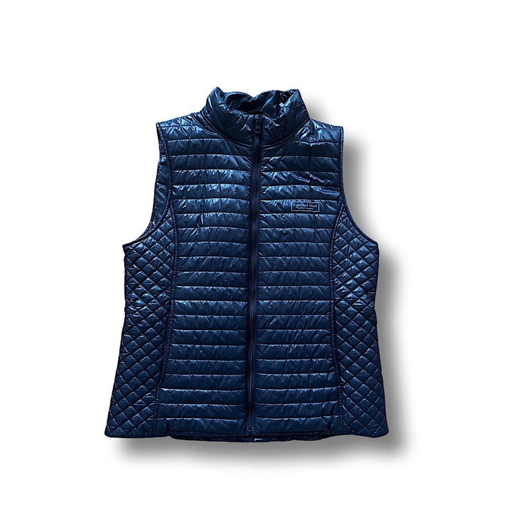 Vineyard Vines Women’s Vest Navy Blue